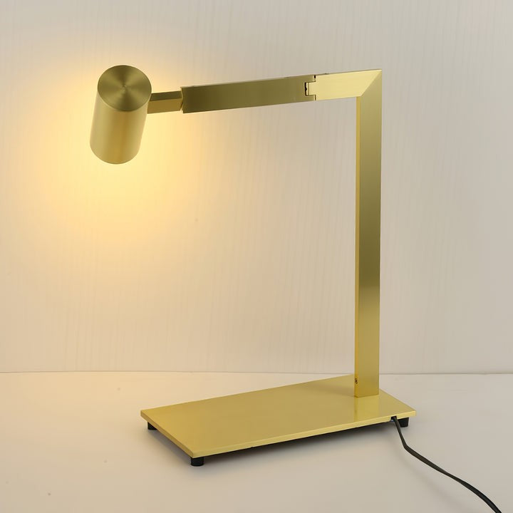 Industrial-Style Metal LED Table Lamp