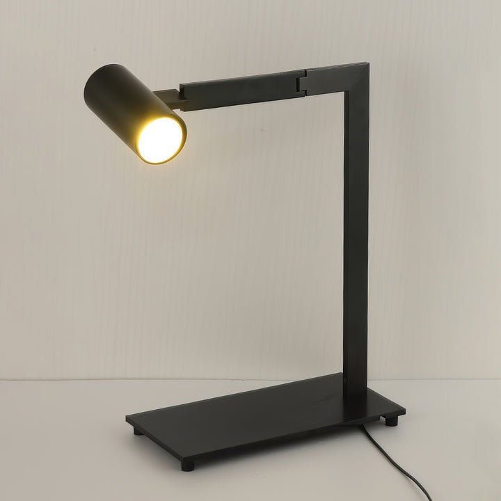 Industrial-Style Metal LED Table Lamp