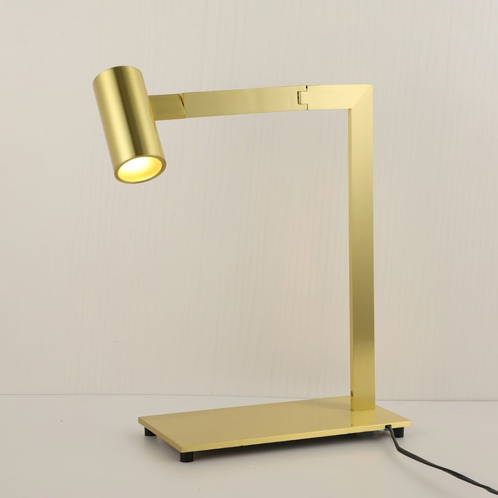Industrial-Style Metal LED Table Lamp