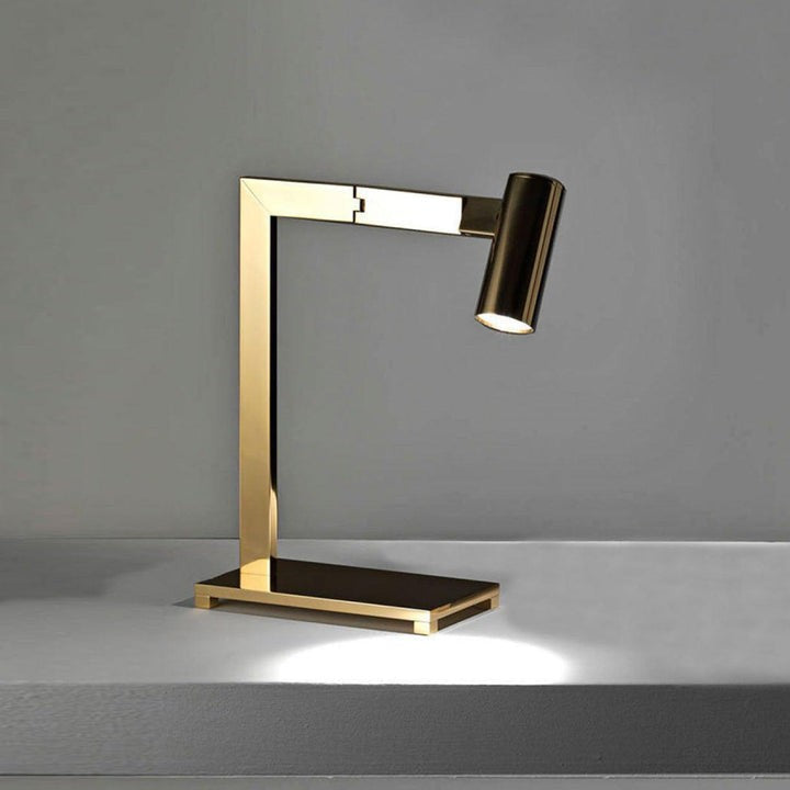 Industrial-Style Metal LED Table Lamp