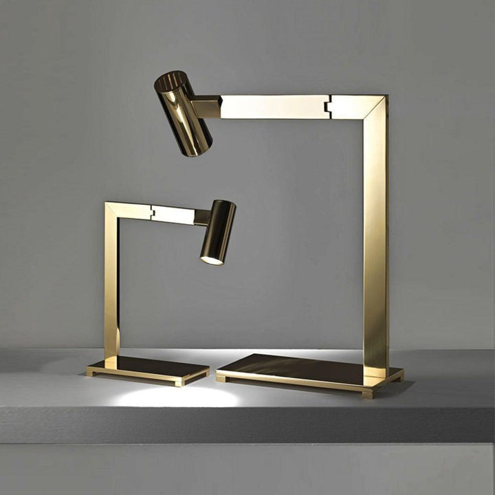 Industrial-Style Metal LED Table Lamp