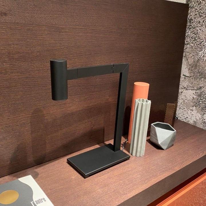 Industrial-Style Metal LED Table Lamp