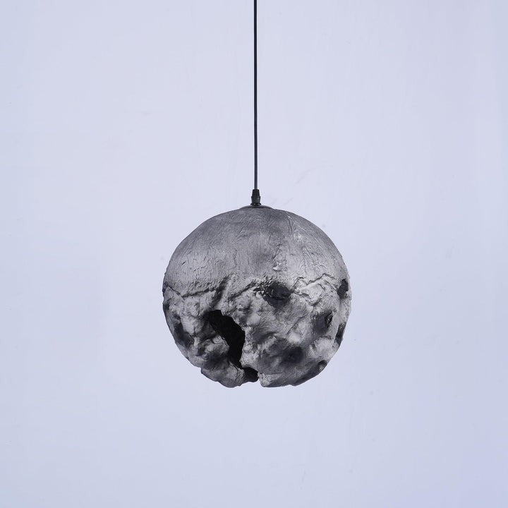 Irregular Planet Pendant Light – Modern Resin Ceiling Lamp