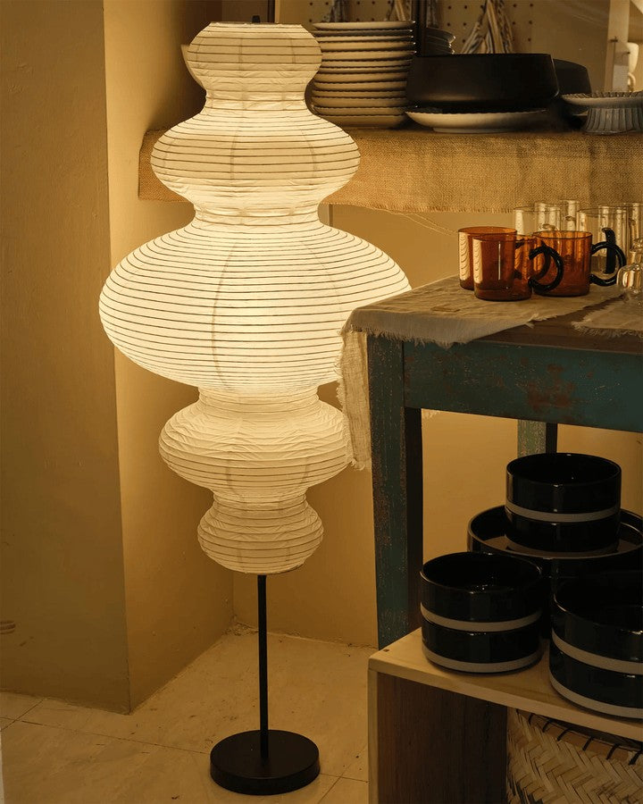 Juni Origami-Style Paper Floor Lamp