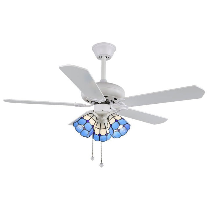 Kids Rainbow Ceiling Fan with Integrated LED Light