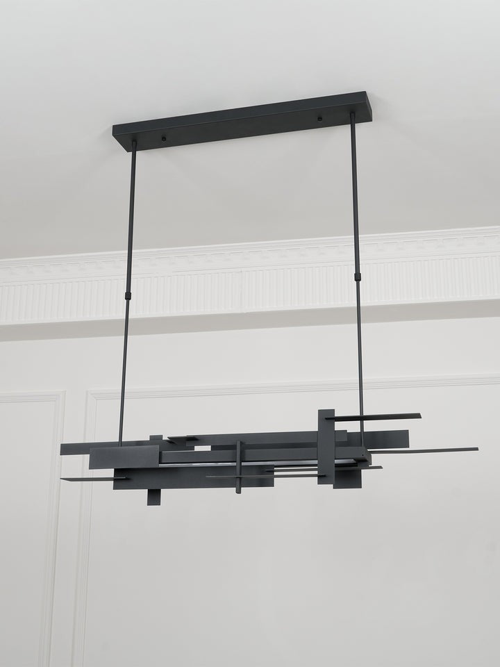 LED Abstract Planar Pendant Light