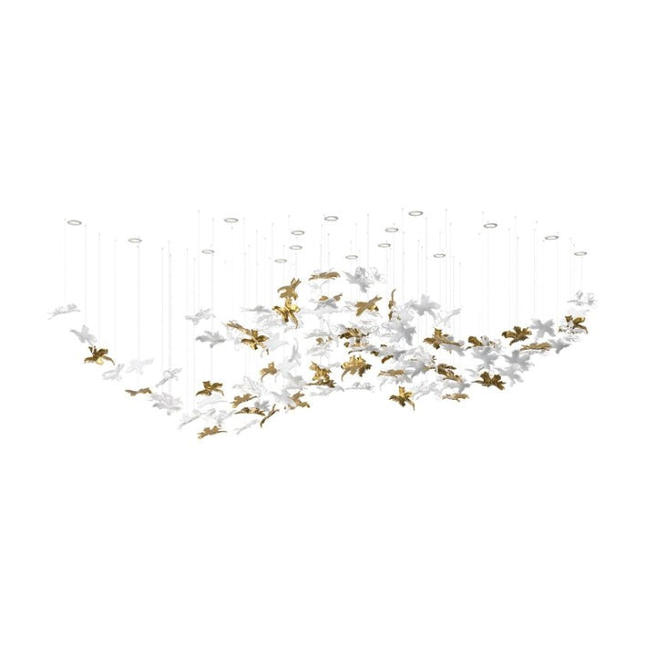 LED Crystal Vine Branch Chandelier