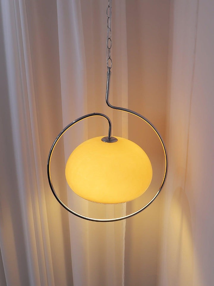 Medieval-Style Iron Pendant Lamp