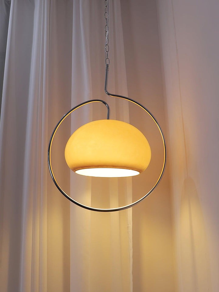 Medieval-Style Iron Pendant Lamp