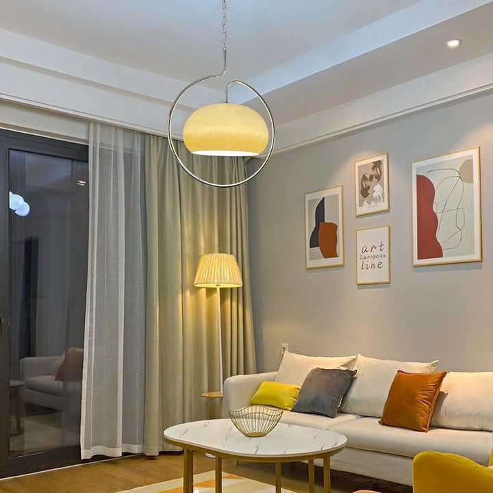 Medieval-Style Iron Pendant Lamp