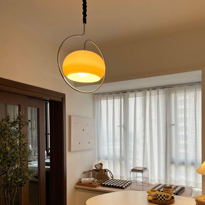 Medieval-Style Iron Pendant Lamp