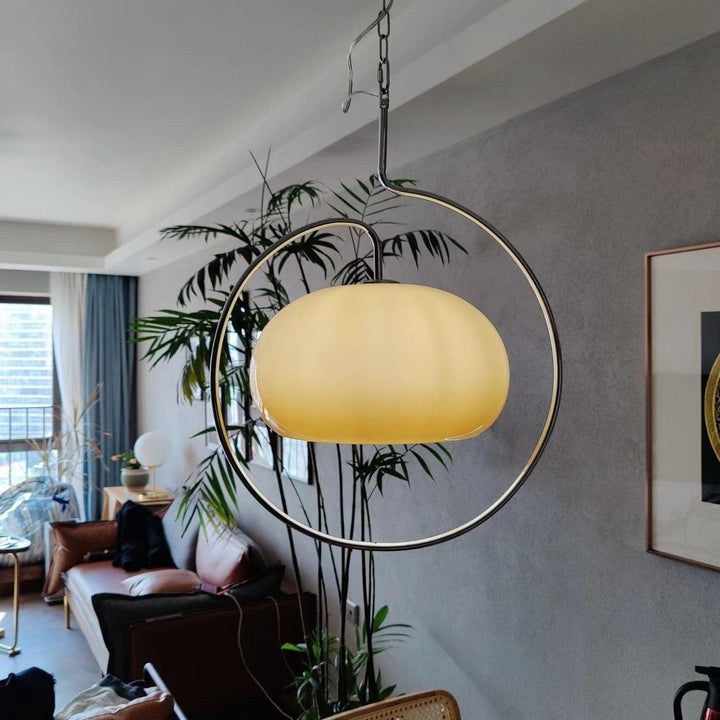 Medieval-Style Iron Pendant Lamp