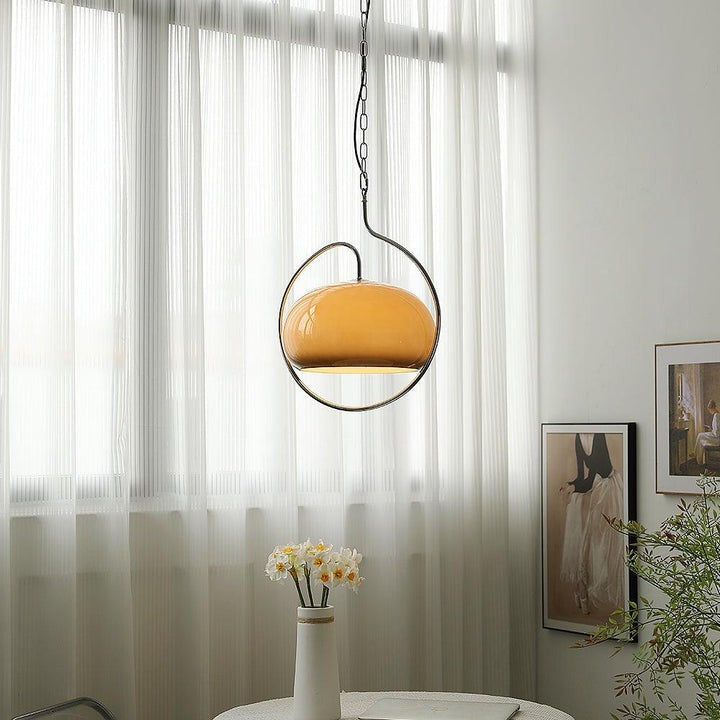 Medieval-Style Iron Pendant Lamp