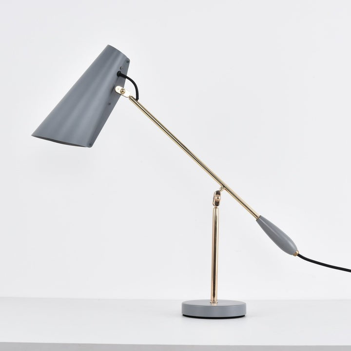 Mid-Century Birdy Steel Table Lamp