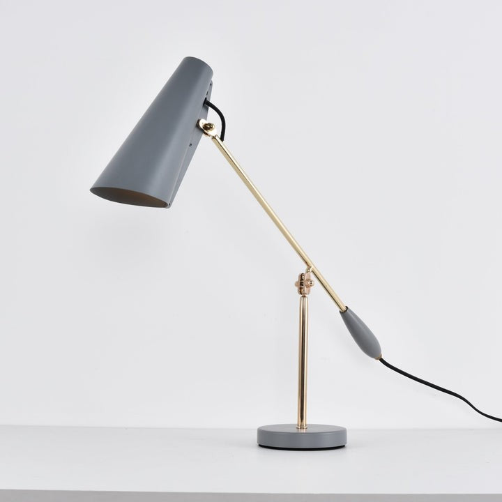 Mid-Century Birdy Steel Table Lamp