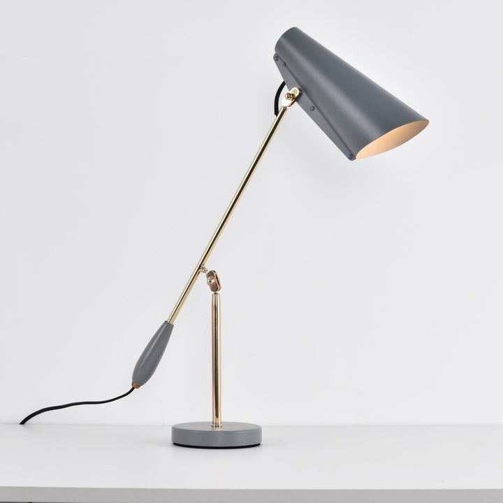 Mid-Century Birdy Steel Table Lamp