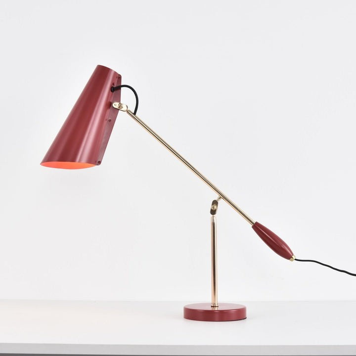 Mid-Century Birdy Steel Table Lamp