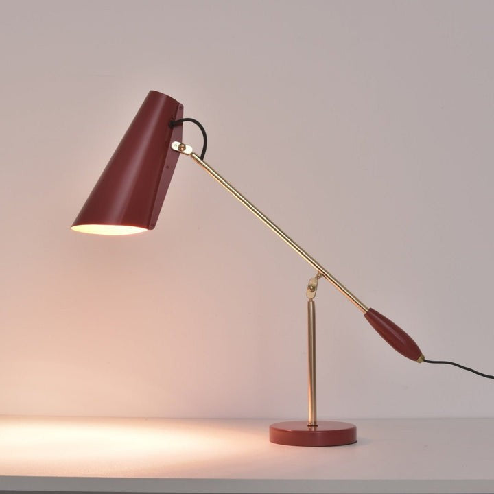 Mid-Century Birdy Steel Table Lamp