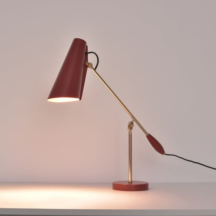 Mid-Century Birdy Steel Table Lamp