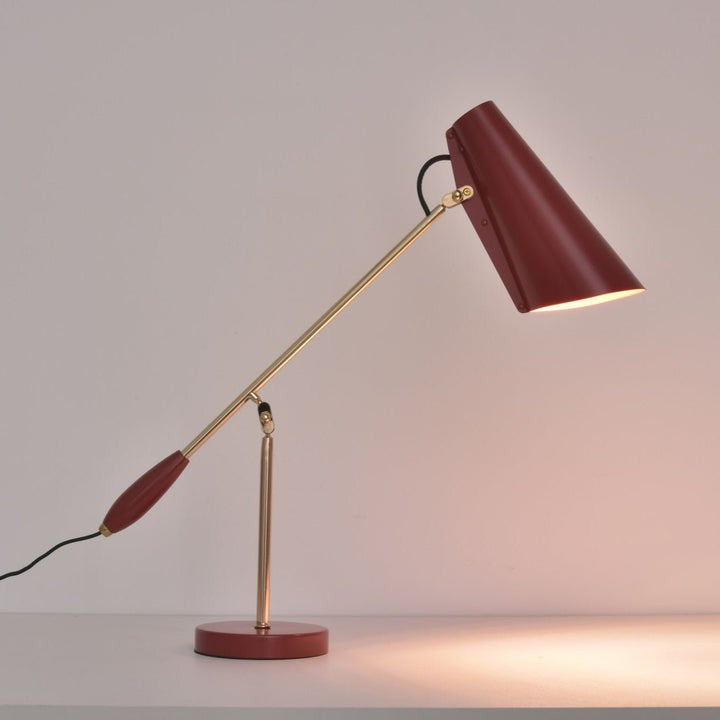 Mid-Century Birdy Steel Table Lamp