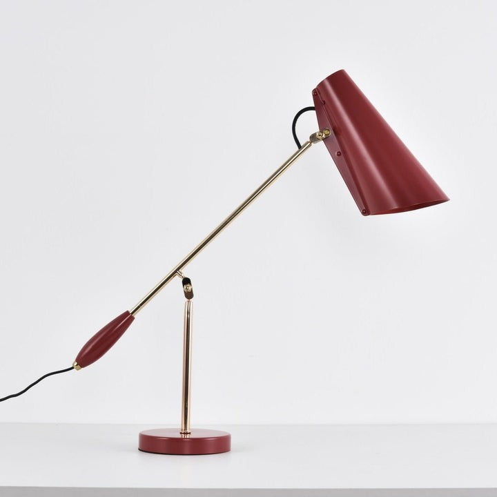 Mid-Century Birdy Steel Table Lamp