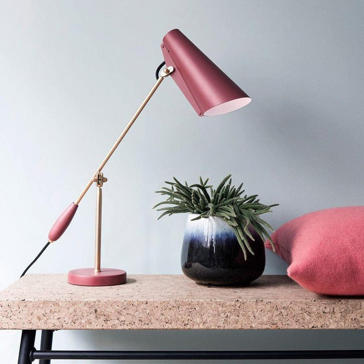 Mid-Century Birdy Steel Table Lamp