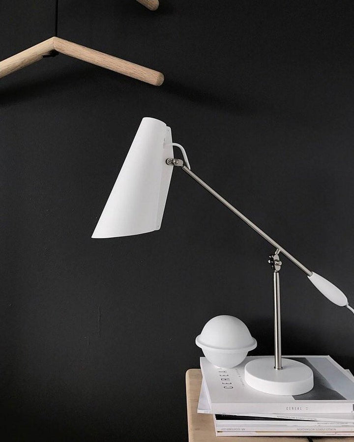 Mid-Century Birdy Steel Table Lamp