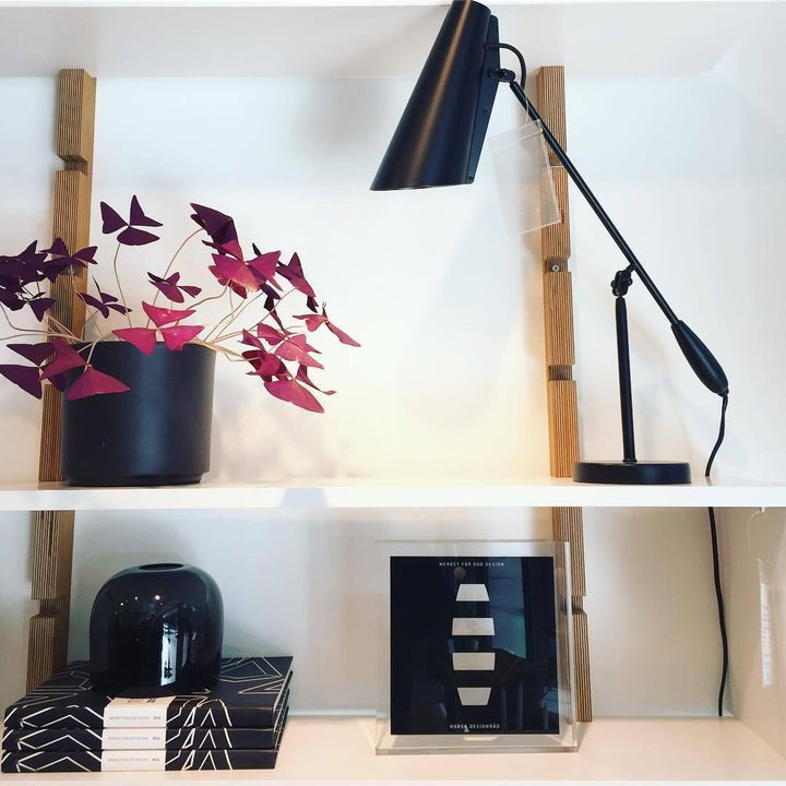 Mid-Century Birdy Steel Table Lamp