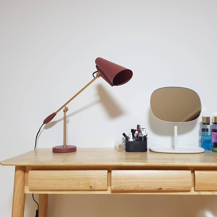 Mid-Century Birdy Steel Table Lamp