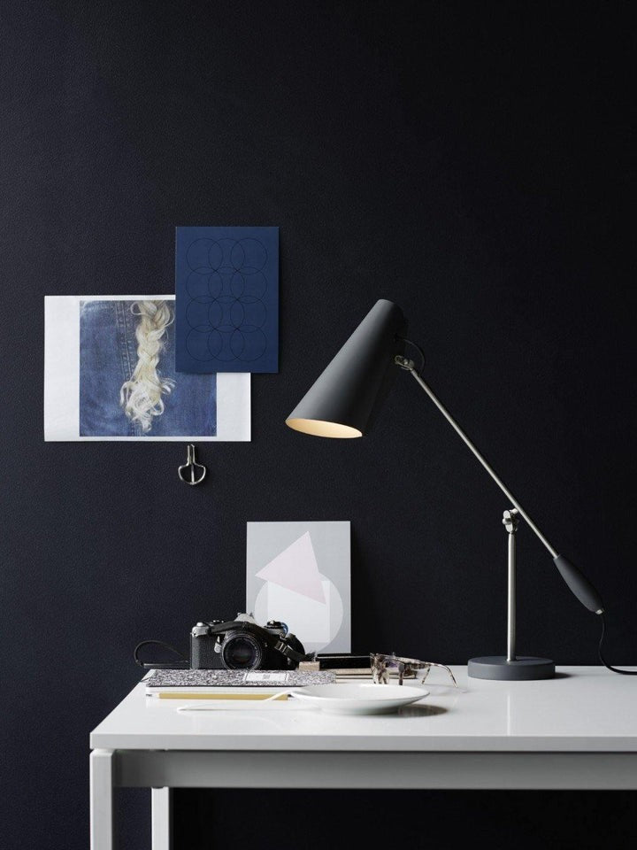 Mid-Century Birdy Steel Table Lamp