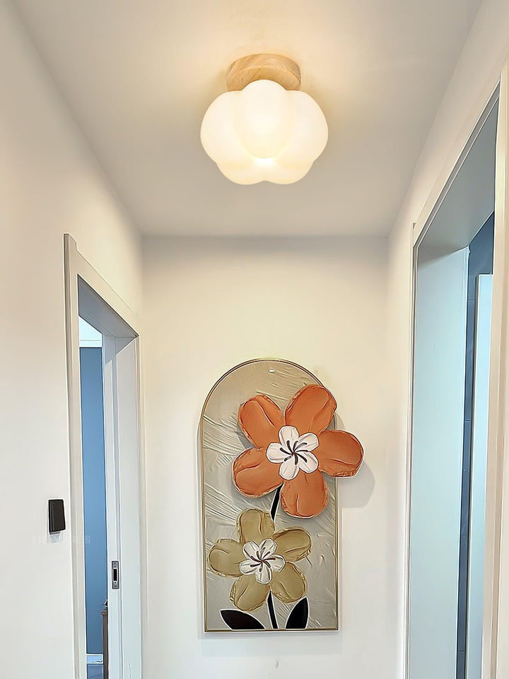 Mini Kapok Flower Flushmount LED Ceiling Light