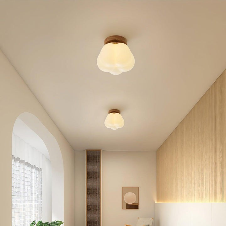 Mini Kapok Flower Flushmount LED Ceiling Light