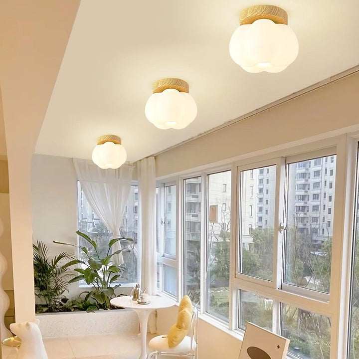 Mini Kapok Flower Flushmount LED Ceiling Light