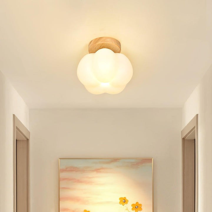 Mini Kapok Flower Flushmount LED Ceiling Light