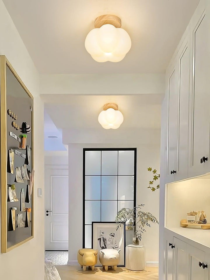 Mini Kapok Flower Flushmount LED Ceiling Light