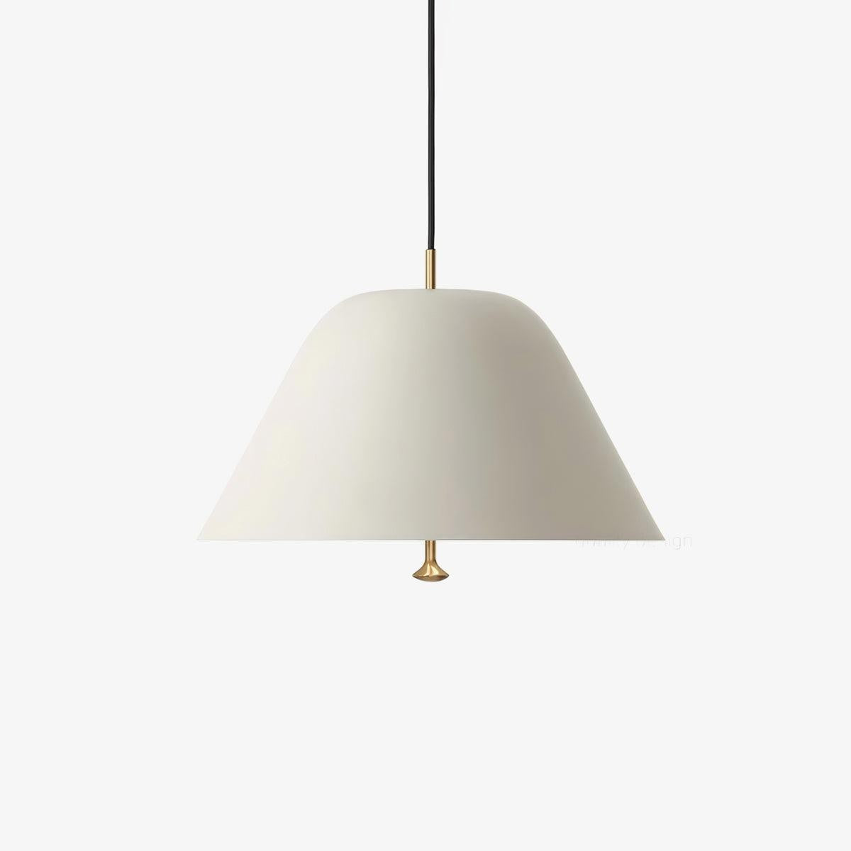 Minimalist Metal Pendant Light with Acrylic Diffuser
