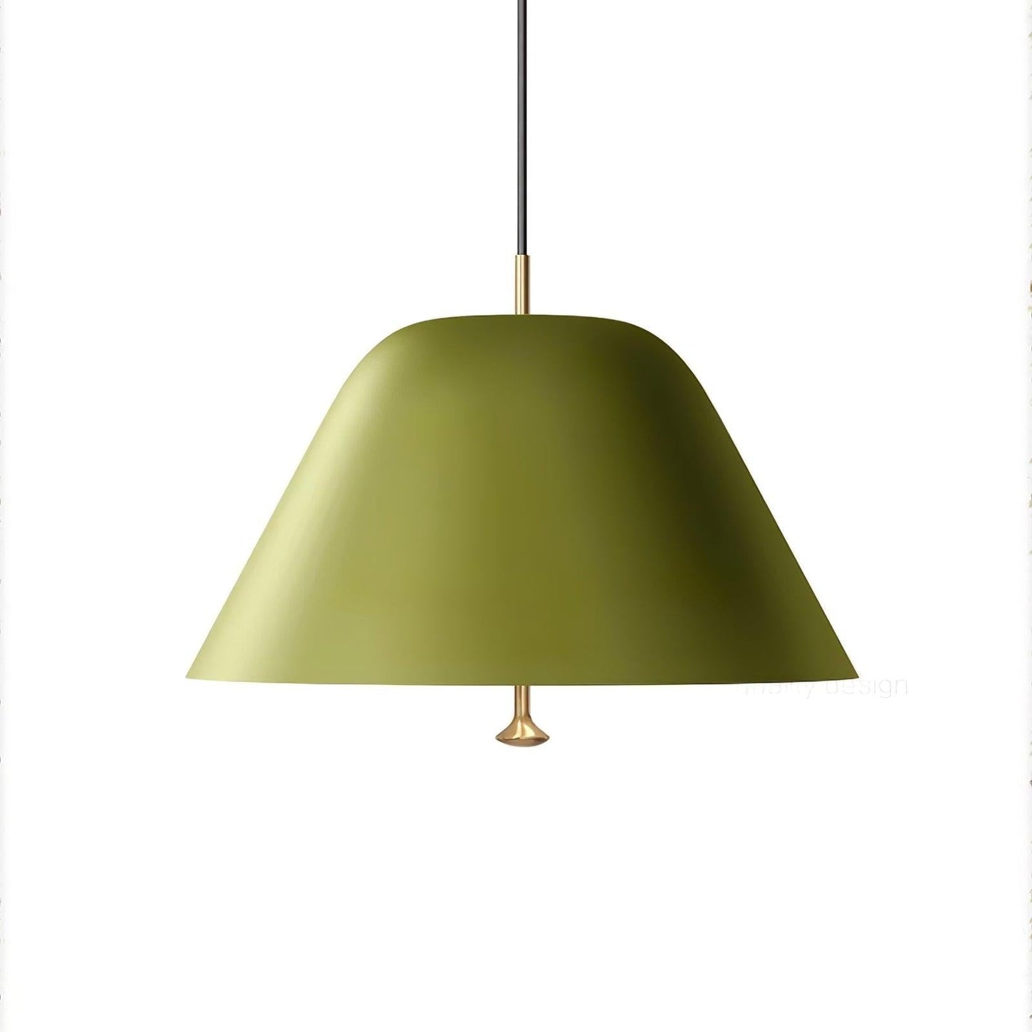 Minimalist Metal Pendant Light with Acrylic Diffuser