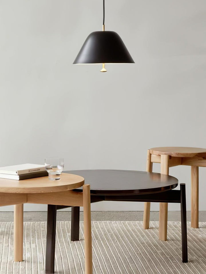 Minimalist Metal Pendant Light with Acrylic Diffuser
