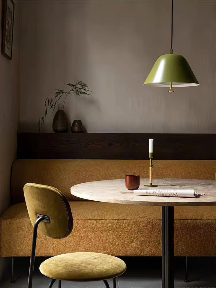 Minimalist Metal Pendant Light with Acrylic Diffuser