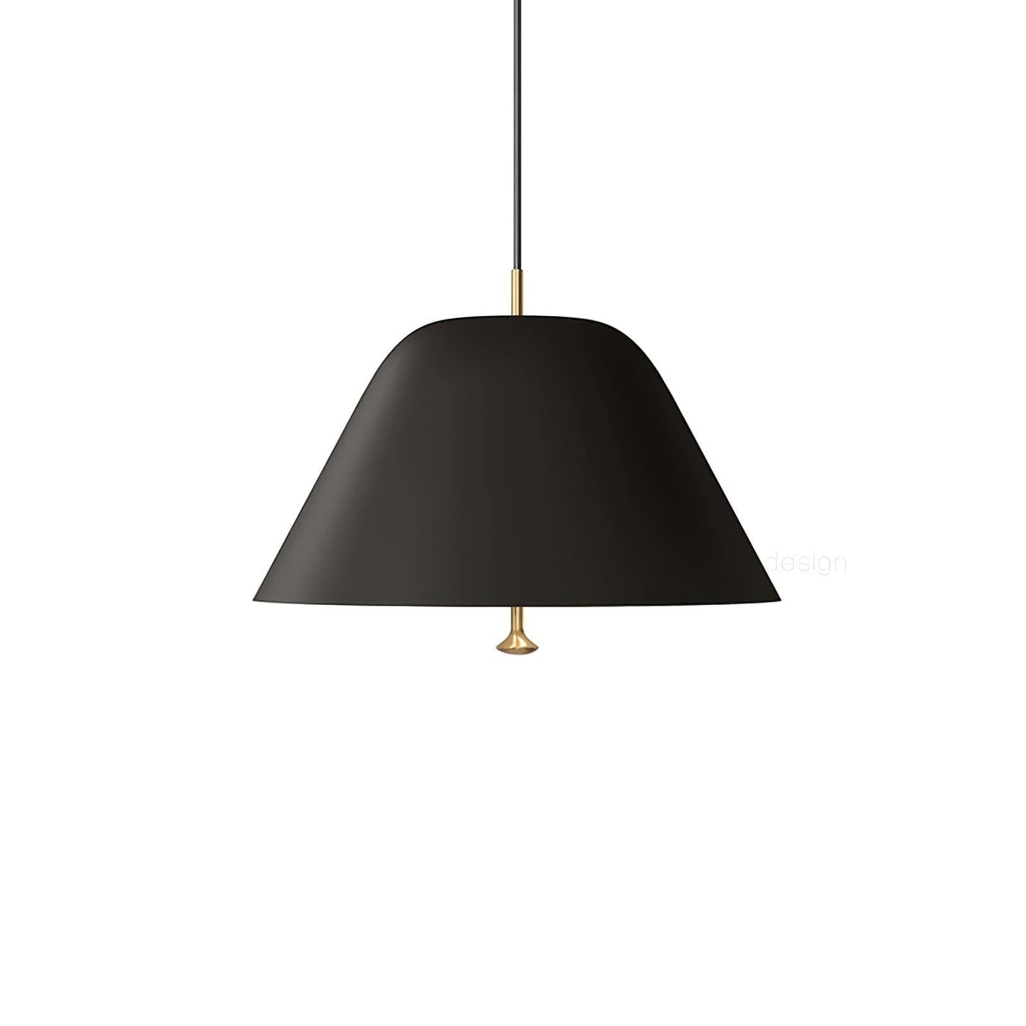 Minimalist Metal Pendant Light with Acrylic Diffuser
