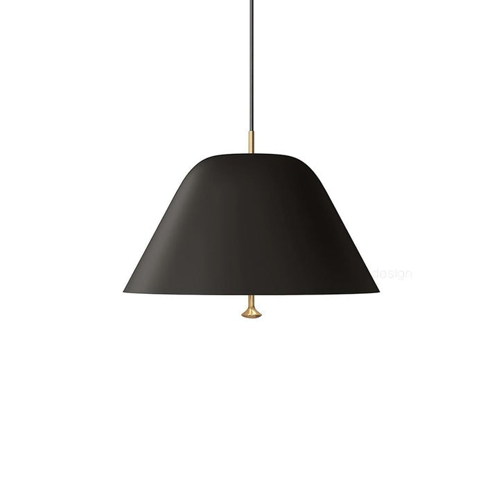 Minimalist Metal Pendant Light with Acrylic Diffuser