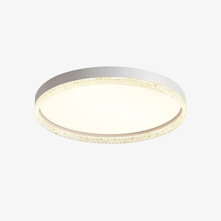 Modern Acrylic Edge LED Flush Ceiling Light