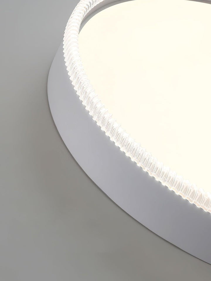 Modern Acrylic Edge LED Flush Ceiling Light