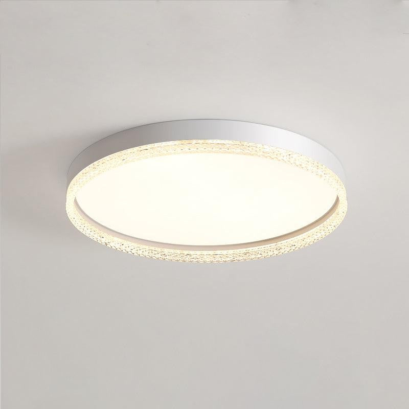 Modern Acrylic Edge LED Flush Ceiling Light