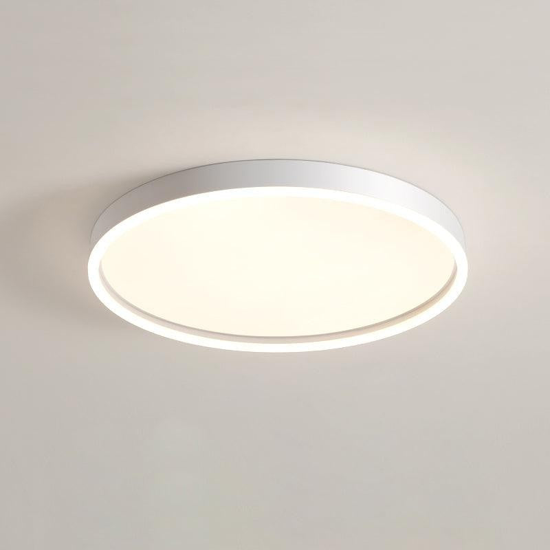 Modern Acrylic Edge LED Flush Ceiling Light