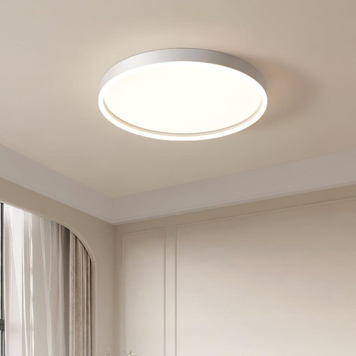 Modern Acrylic Edge LED Flush Ceiling Light