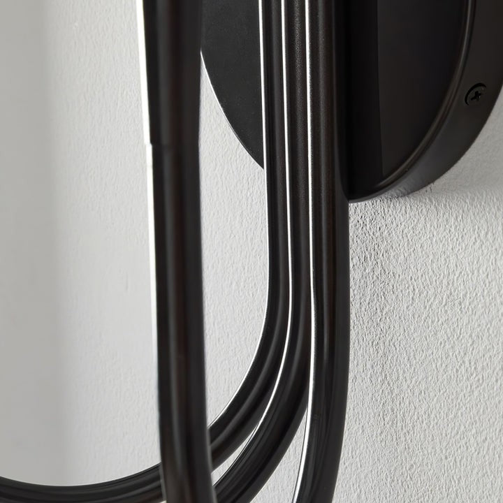 Modern Curved Arm LED Wall Sconce