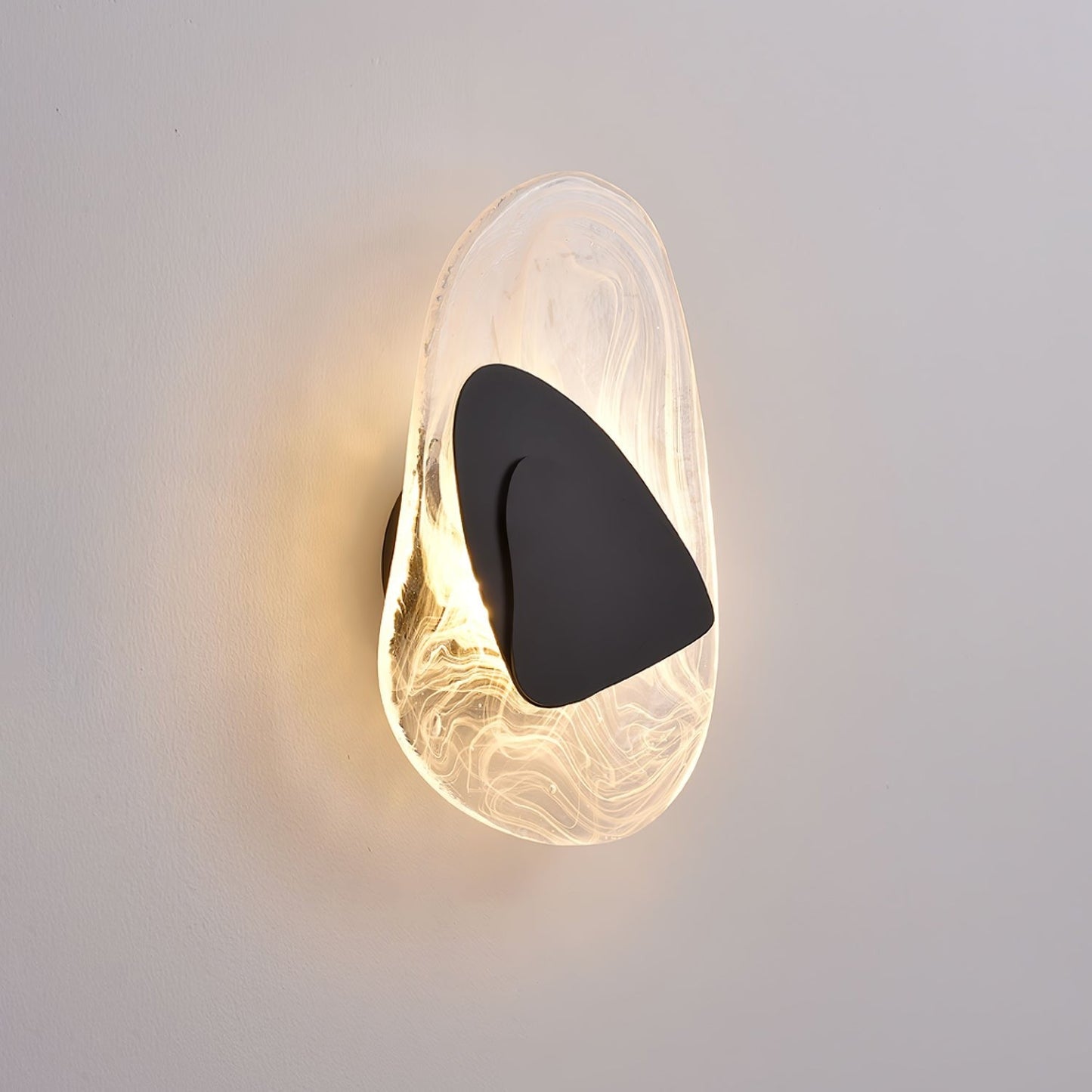 Modern LED Wall Sconce – 8W Black & Copper Finish
