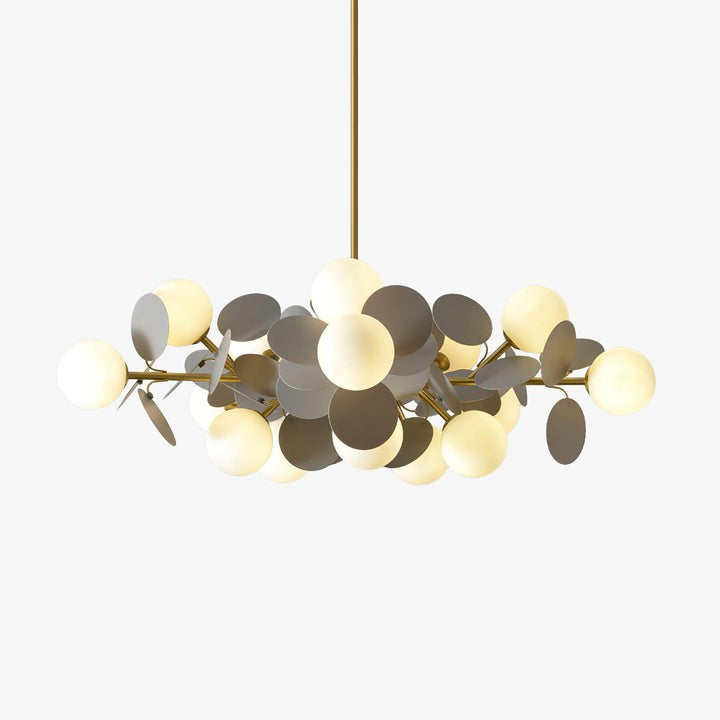 Modern Off-White Tree Branch Ceiling Chandelier
