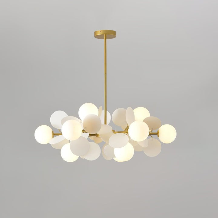 Modern Off-White Tree Branch Ceiling Chandelier